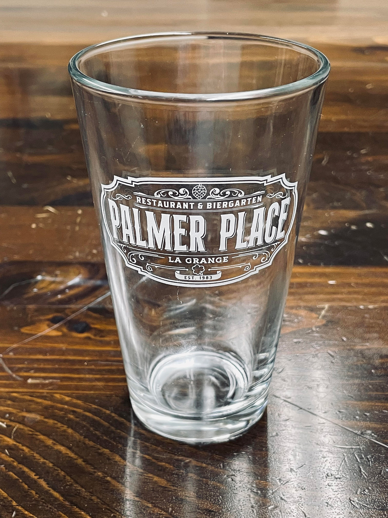 Palmer Place Beer Glass